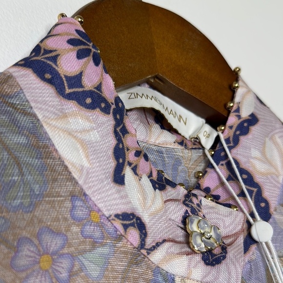 Zimmermann Kaleidoscope Spliced Blouse - Picture 3 of 7